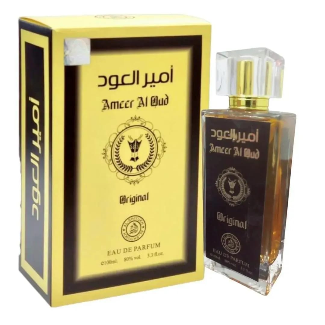 Ameer Al Oud Perfume 100Ml Golden Men Long Lasting _M