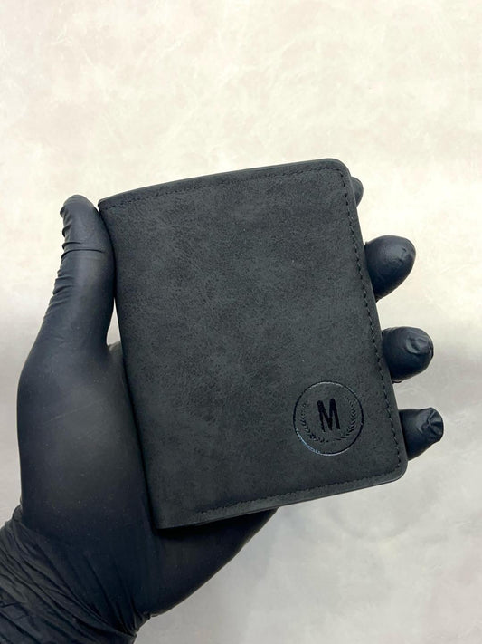 Men's Monogram Leather Wallet Multicolor