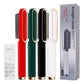 HQT-909B Ceramic Hair Straightener Brush – Ceramic Heated Hair Brush for Straight & Curl Styling