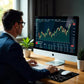 Premium Black Silicone Stock Chart Mat for Traders_M