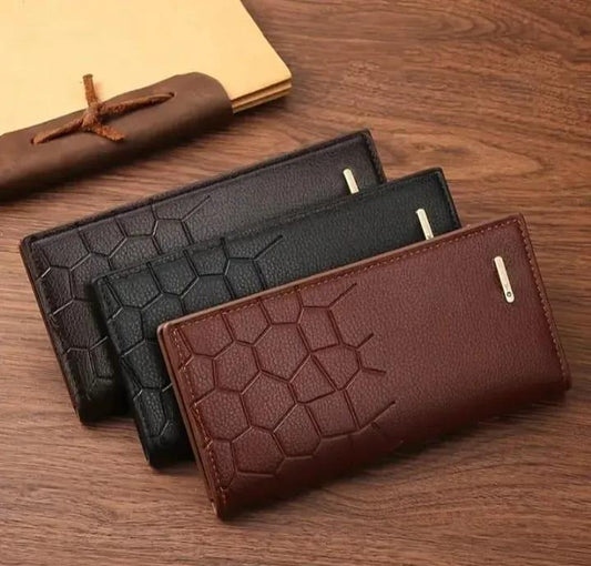 Men's Leather Wallet Bifold honey Design _M