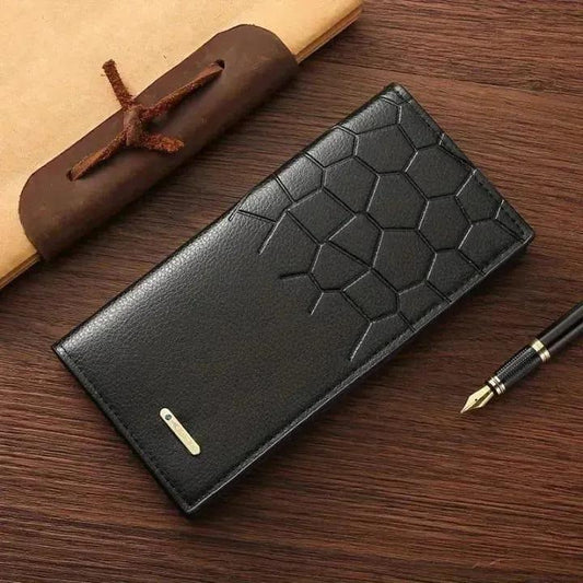 Men's Leather Wallet Bifold honey Design _M