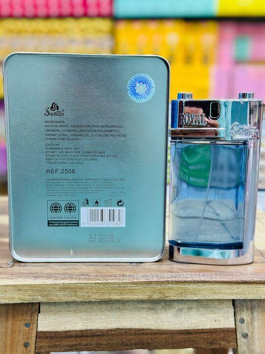 Men's Royal Scent Eau De Perfume 100ml Blue _M