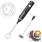 Rechargeable Electric Coffee Mixer Egg Beater Quick Frothing Action (2 in1)