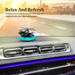 Solar Powered Car Aroma Diffuser Helicopter Air Freshener – Dashboard Perfume Decor