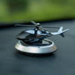 Solar Powered Car Aroma Diffuser Helicopter Air Freshener – Dashboard Perfume Decor