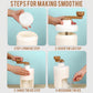 Manual Ice Shaver & Gola Ganda Maker – Portable Ice Crusher Machine for Home Use with Stainless Steel Blades