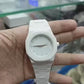 Full White Aura Watch Stylish Design Compact Build Perfect Choice For Daily Use And Fashion Needs