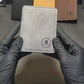 Men's Monogram Leather Wallet Multicolor
